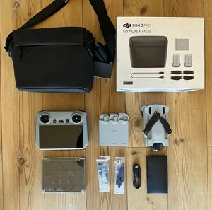 DJI MINI 3 PRO（DJI RC付属）FLY MORE KIT PLUS +フィルター