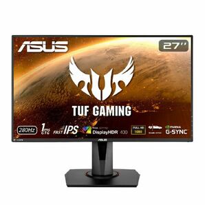 280hz ASUS エイスース ゲーミングモニター TUF GAMING ブラック VG279QM 27型 