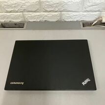 N189 Lenovo ThinkPad T450S Core i5 5300U メモリ8GB ジャンク_画像3