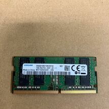 O160 SAMSUNG ノートPCメモリ 16GB 2Rx8 PC4-2400T 動作確認品　_画像1