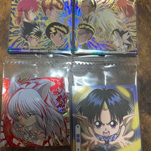 幽遊白書ウエハースシール Vol.2 ウルトラレア妖狐蔵馬 VSレア 3枚セット