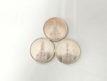 R+/ 古銭 貨幣 ナチスドイツ 5ライヒスマルク 銀貨 ポツダム教会 1934-1935 3枚セット 重さ 約42g / NY-1595_画像3