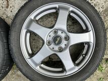 社外アルミホイール 15インチ 4.5J PCD100 4穴 ET43 ナンカン 165/55R15 17年製 ４本_画像5