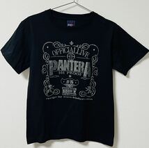 90s PANTERA バンテラ 半袖Tシャツ バンドT 激レア希少品 黒 ブラック _画像1