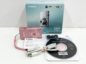 IY68020W　Canon/キャノン　IXY　420F　ピンク　デジタルカメラ　デジカメ　コンパクトカメラ　動作未確認　現状品