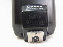 Canon　PPDLITE 270EXストロボ単三電池2本使用　新品では御座いませんが綺麗状態若干の使用感あり。ストロボの撮影可能ランプ点灯は確認済_画像5