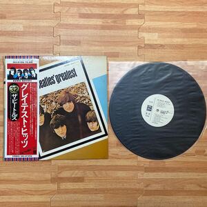 見本盤 promo The Beatles ビートルズ The Beatles' Greatest LP レコード Odeon EAS-81056 帯付き OBI