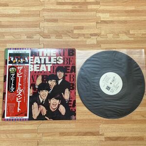 見本盤 promo THE BEATLES ビートルズ THE BEATLES BEAT LPレコード 帯付き EAS-81057