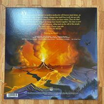 MANOWAR マノウォー FIGHTING THE WORLD ファイティング・ザ・ワールド P-13504 LP レコード metal_画像3