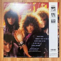 Bon Jovi ボン・ジョヴィ 7800 Fahrenheit レコード LP 帯付き OBI 28PP-1001_画像3