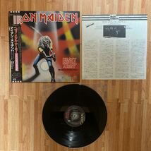 Iron Maiden アイアン・メイデンheavy metal army Japan Killers aces high Piece of Mind レコード LP 帯付き OBI_画像6