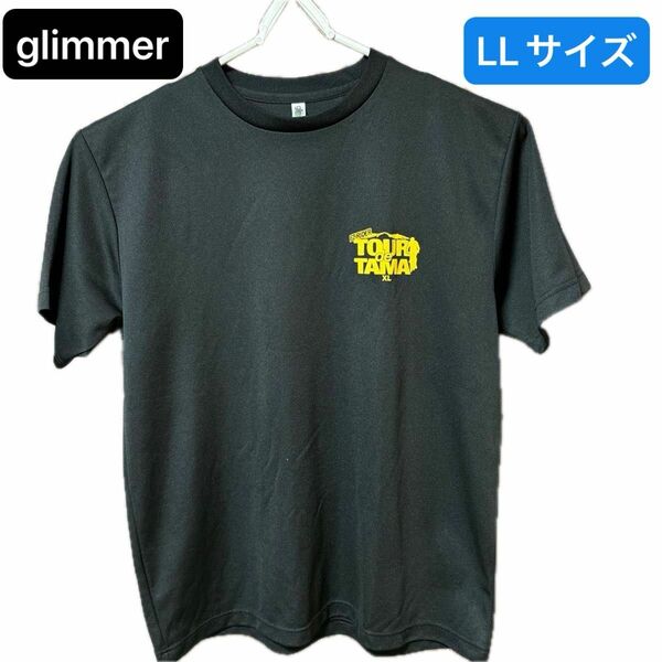 【GWセール】glimmer(グリマー) 半袖Tシャツ メンズ LLサイズ TOUR de TAMA ツールドタマ