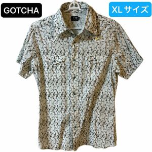 GOTCHA(ガッチャ) 半袖カジュアルシャツ メンズ XLサイズ 