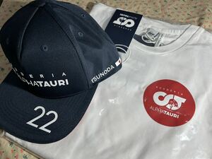 F1 アルファタウリ キャップとTシャツ【角田裕毅】送料300円