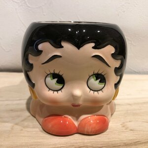 ベティちゃん マグカップ Betty Boop ベティブープ 陶器 フィギュア KFS ベティ アメリカ レトロ 管001・2