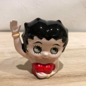 ミニサイズ ベティちゃん Betty Boop ベティブープ 陶器 フィギュア KFS ベティ アメリカ 雑貨 置物 レトロ 管理1