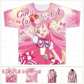 わんだふるぷりきゅあ　キュアワンダフル　フルグラフィックTシャツ