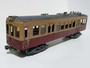 【ジャンク品】メーカー不明　1/80金属製　京阪旧型電車　京津線　石山坂本線　260形　300形　500形 