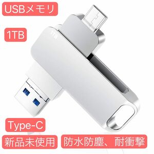 USBメモリ 1TB USB3.0 Type-C大容量フラッシュメモリ 外付け 容量不足解消　1TB