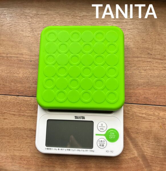 TANITA タニタ デジタルクッキングスケール グリーン KD-192-GR