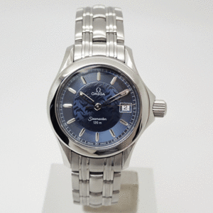 OMEGA オメガ シーマスター ジャックマイヨール 2586.80 シーマスター120 ジャックマイヨール 2000本限定 クォーツ レディース