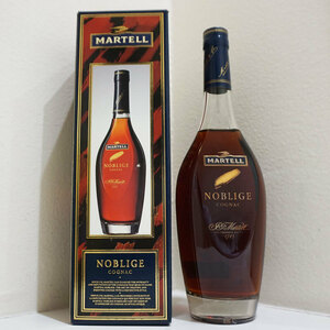 [ not yet . plug ] Martell no- Bridge MARTELL NOBLIGE cognac brandy 700ml 40% old sake box attaching free shipping!!