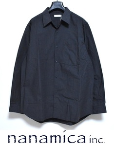 【送料無料】新品 nanamica ナナミカ レギュラーカラー ウインドシャツ L 定価2万9700円 SUGF353 Regular Collar Wind Shirt 