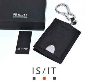 [ free shipping ] new goods IS/ITizito color Palette reel attaching pass case 976614 black IKTEIike Tey ticket holder 