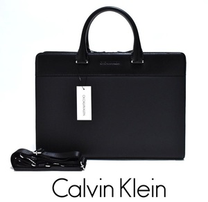 新品 CK CALVIN KLEIN レジェンド ビジネスバッグ A4サイズ 定価36300円 CK カルバンクライン IKETEI イケテイ 811521 ブリーフケース ★