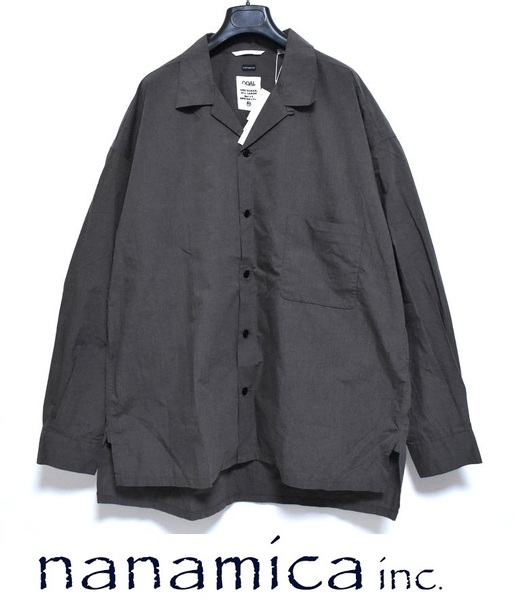 【送料無料】新品 nanamica ナナミカ シャンブレー デッキシャツ M 定価3.3万 SUGF358 Chambray Deck Shirt