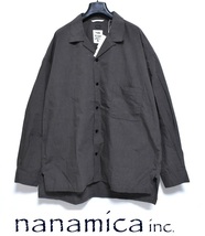 【送料無料】新品 nanamica ナナミカ シャンブレー デッキシャツ L 定価3.3万 SUGF358 Chambray Deck Shirt_画像1