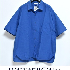 【送料無料】新品 nanamica ナナミカ H/S Wind Shirt S SUGS314 定価2万7500円 ハーフスリーブ ウインドシャツ SBの画像1
