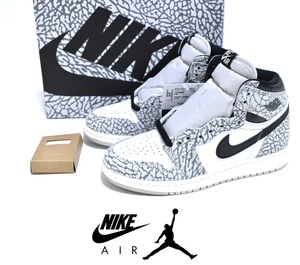 【送料無料】新品 NIKE AIR JORDAN 1 RETRO HIGH OG GS 22.5cm &#34;White Cement&#34; FD1437-052 エアジョーダン ホワイトセメント