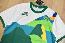 【送料無料】新品 NIKE SB × パラ 東京オリンピック ブラジル代表 ユニフォーム S CT6087-100 東京五輪 Parra Tシャツ_画像3