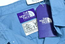 【送料無料】新品 THE NORTH FACE PURPLE LABEL ノースフェイス パープルレーベル フィールドシャツ XL NT3311N ブルー_画像5