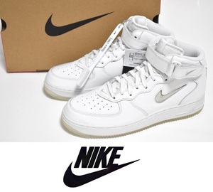 【送料無料】新品 NIKE AIR FORCE 1 MID '07 28cm "White Jewel" DZ2672-101 ナイキ エアフォース