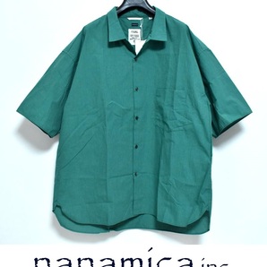 【送料無料】新品 nanamica ナナミカ H/S Wind Shirt S SUGS314 定価2万7500円 ハーフスリーブ ウインドシャツ SG