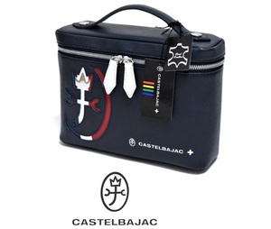 [ regular price 29700 jpy ] new goods Castelbajac CASTELBAJAC ''ka Rene '' vanity bag 032213 black CARNET second bag IKETEIike Tey 