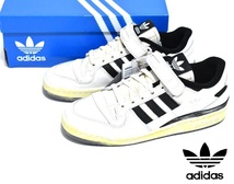 【送料無料】新品 adidas Originals FORUM 84 LOW AEC 27cm 定価2万2000円 HP9543 ビンテージ加工 アディダス フォーラム 84_画像1