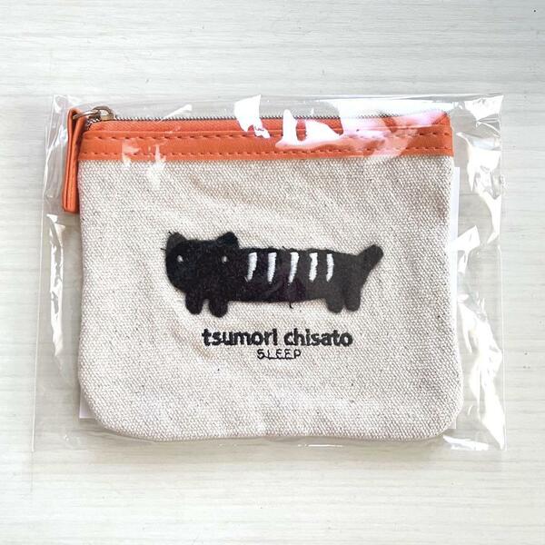 ■tsumori chisato sleep★ツモリチサトスリープ★オリジナル相良刺繍ポーチ★猫 ネコ ノベルティ 非売品■