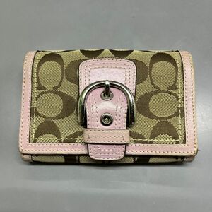 COACH コーチ 二つ折り財布