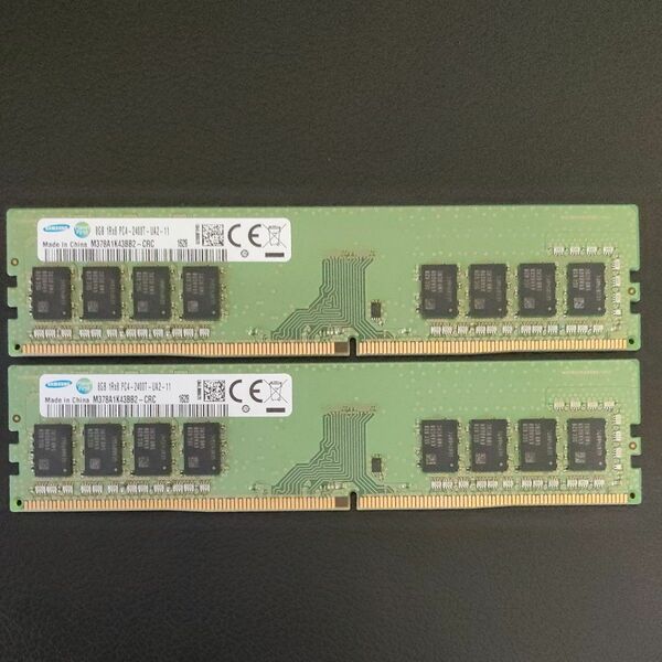 メモリ 8GB×2 デスクトップ用 DDR4-2400 PC4-19200 SAMSUNG 288ピン
