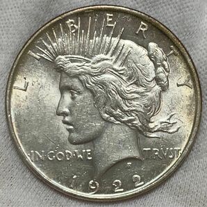 a678 1922年　ピースダラー銀貨　1ドル銀貨　 アメリカ コイン
