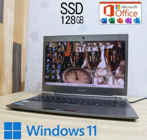 中古SSD128GB★R631 i5-2557M カメラ Win11 Office ノートPC155 ファン音大きいジャンク品