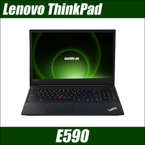 Lenovo ThinkPad E590 中古ノートパソコン｜今だけ無料UP中 SSD256GB メモリ8GB Core i3 第8世代 Windows11-Pro 液晶15.6型 WEBカメラ
