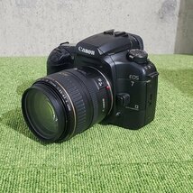 【ジャンク】CANON/キヤノン（キャノン） eos 7 一眼レフフィルムカメラ 　ef 28-105mm 1:3.5-4.5 ii s0220_画像1