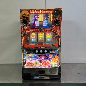 パチスロ スロット実機 「マジカルハロウィン5」 KPE コイン不要 家庭用電源 動作確認済 マジハロ/C4192