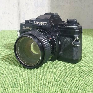 MINOLTA/ミノルタ ミノルタ X-700 MPS ブラック 一眼レフフィルムカメラ MC ROKKOR-PG 1:1.4 f=50mm s0249