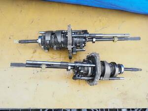 A set S13 S14 S15 71C mission part removing Nissan shaft gear gear shift Silvia 180SX used 