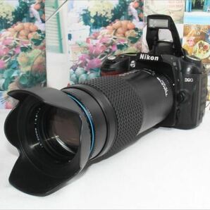 新品バッグ付きNikon D90 超望遠 300mm レンズセット